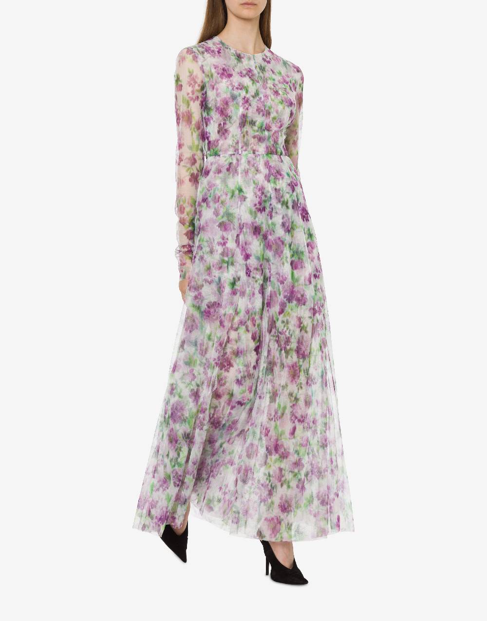 Philosophy Di Lorenzo Serafini Abito in tulle con stampa fiori Sottocosto