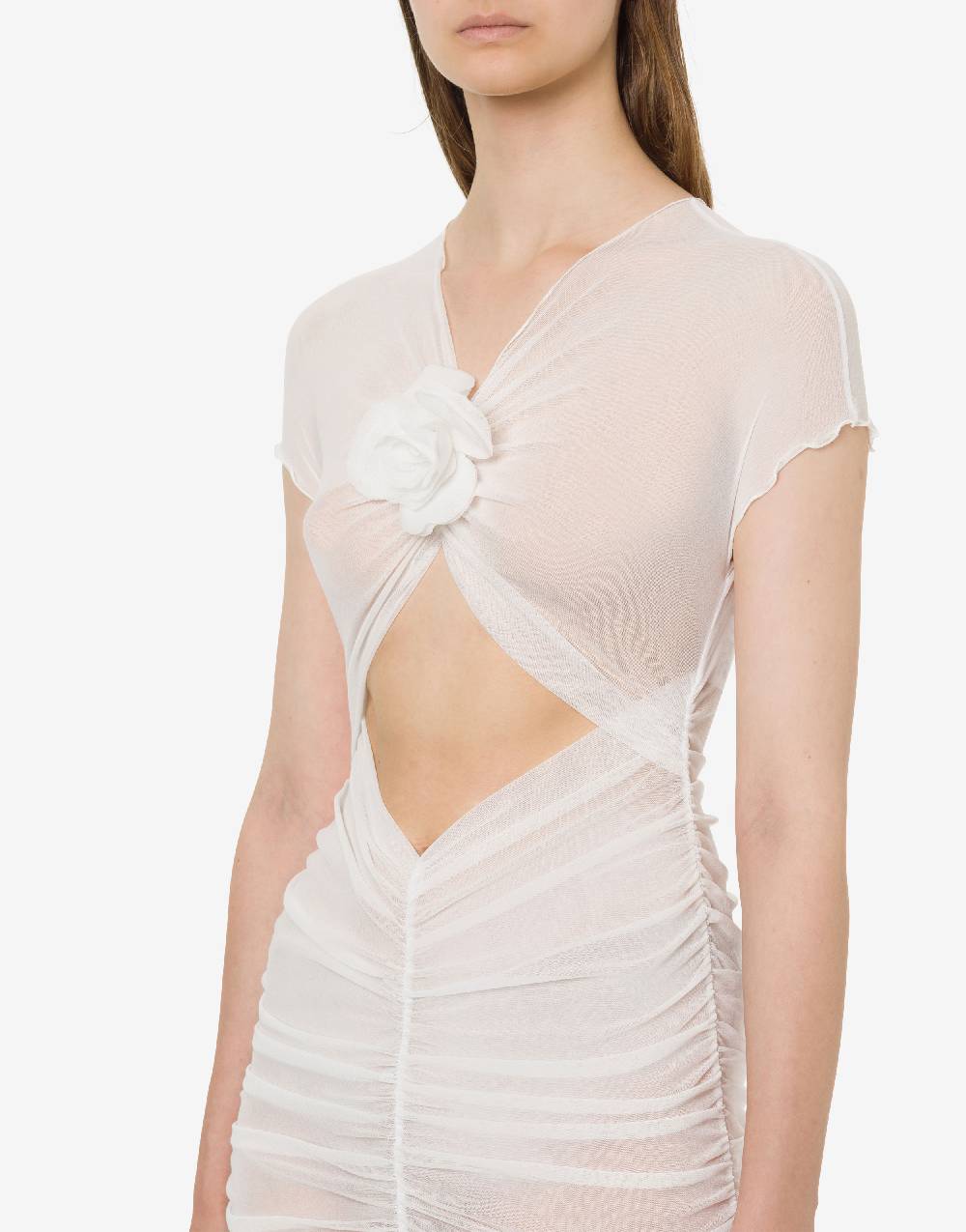 Philosophy Di Lorenzo Serafini Minidress beachwear in tulle stretch Offerta