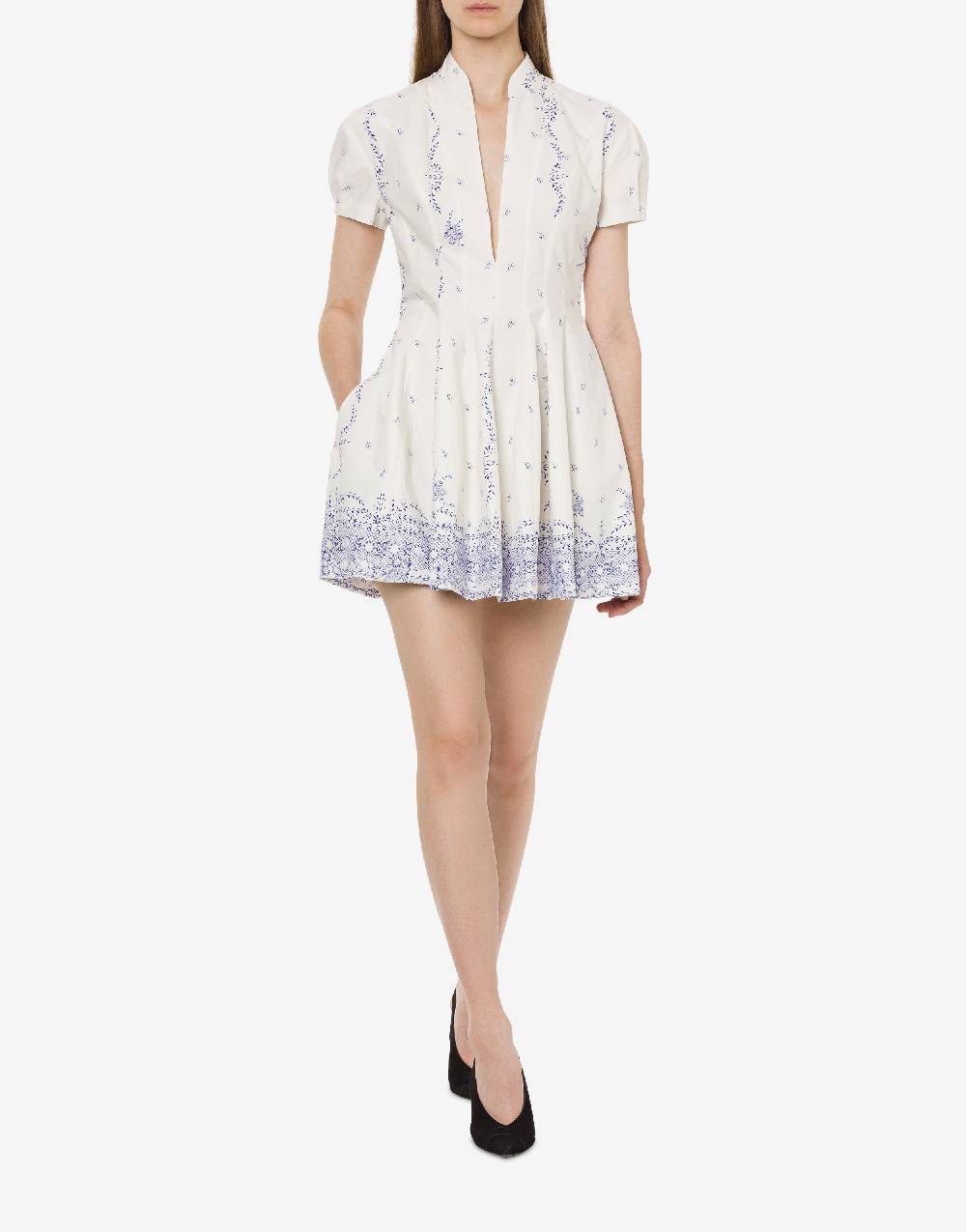 Philosophy Di Lorenzo Serafini Minidress in popeline stampato Outlet