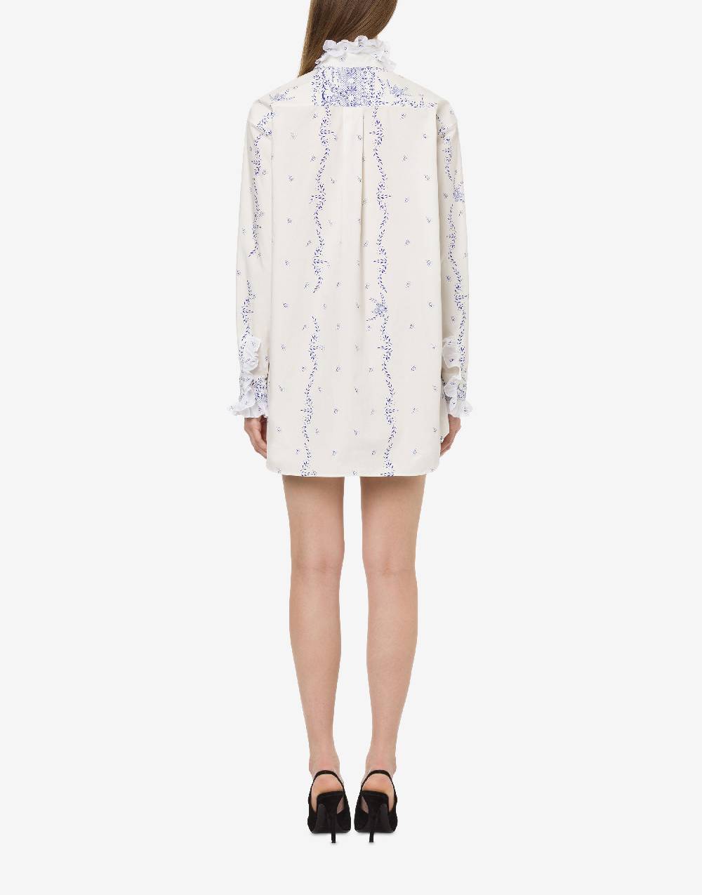 Philosophy Di Lorenzo Serafini Shirt dress in popeline stampato Offerte