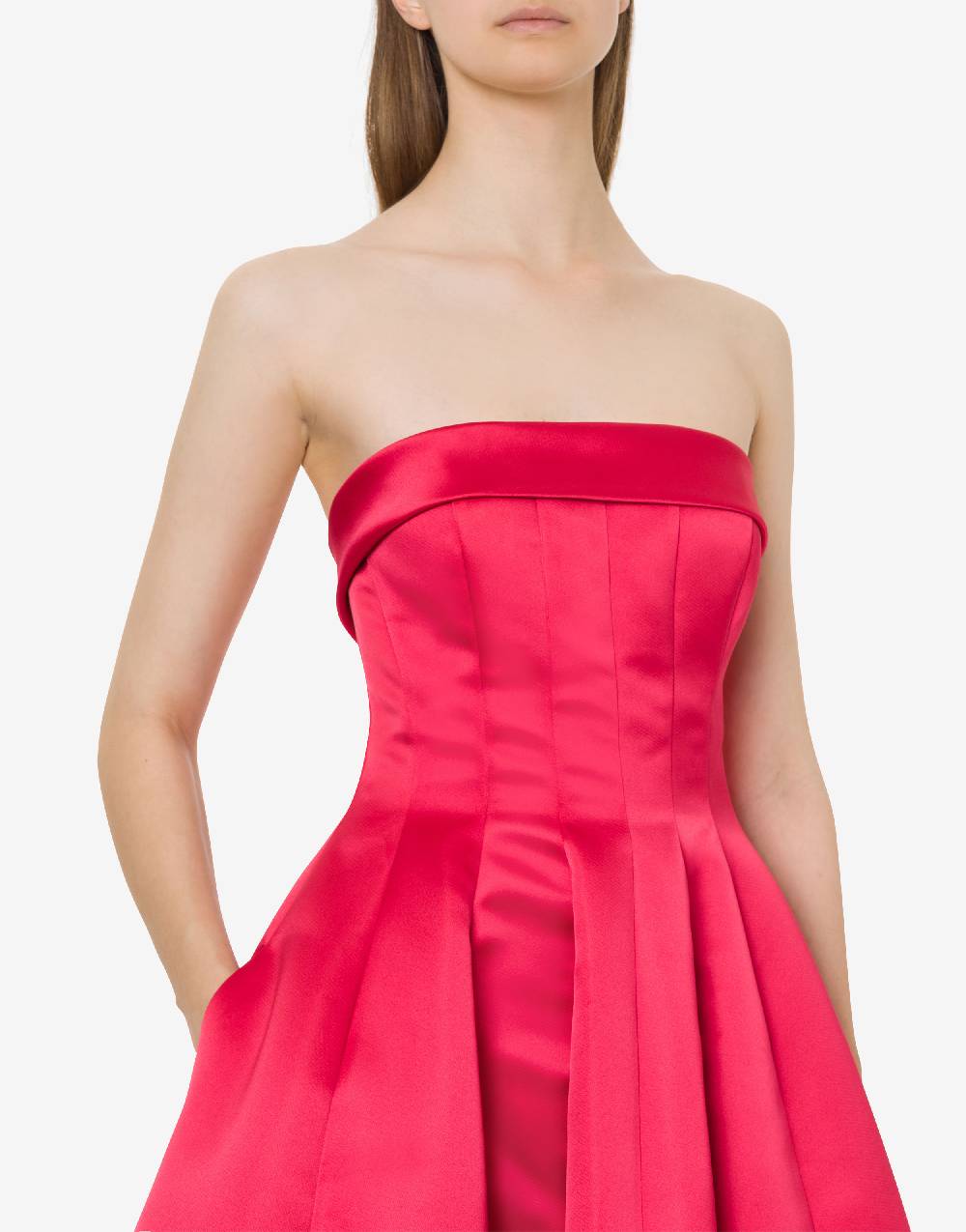 Philosophy Di Lorenzo Serafini Abito bustier in duchesse Vendita Calda