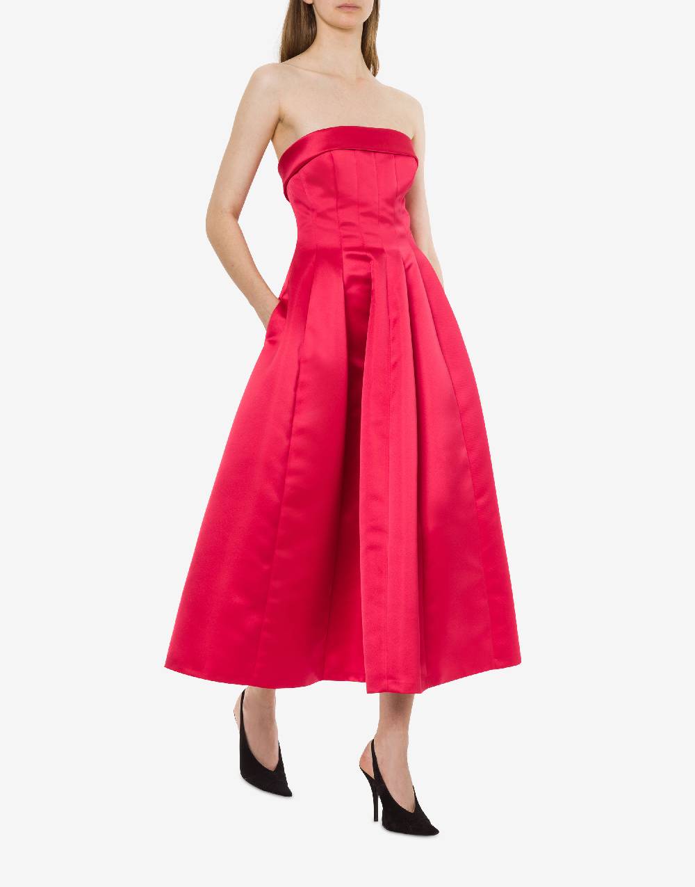 Philosophy Di Lorenzo Serafini Abito bustier in duchesse Vendita Calda