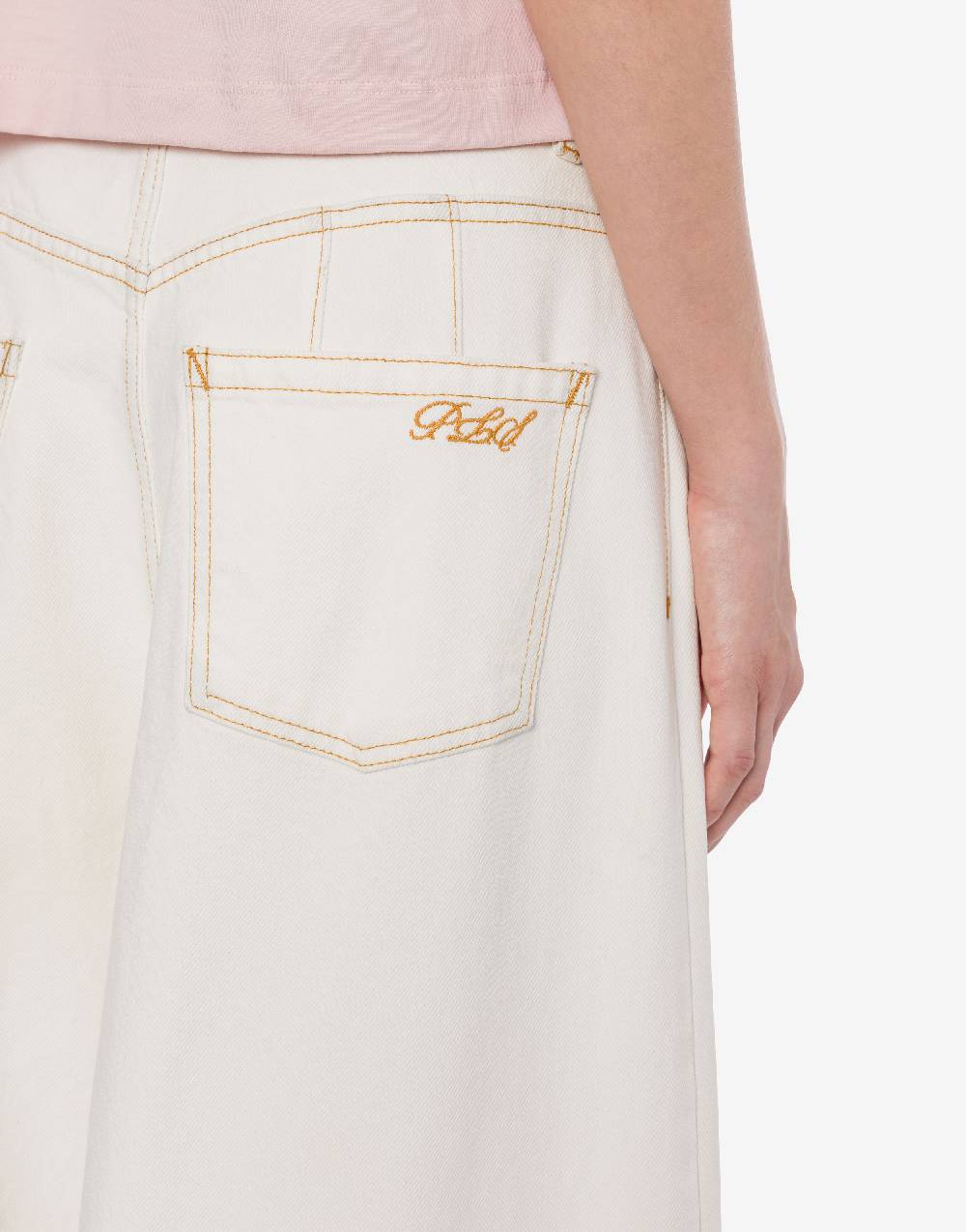 Philosophy Di Lorenzo Serafini Pantalone oversize in denim bleach I Più Venduti