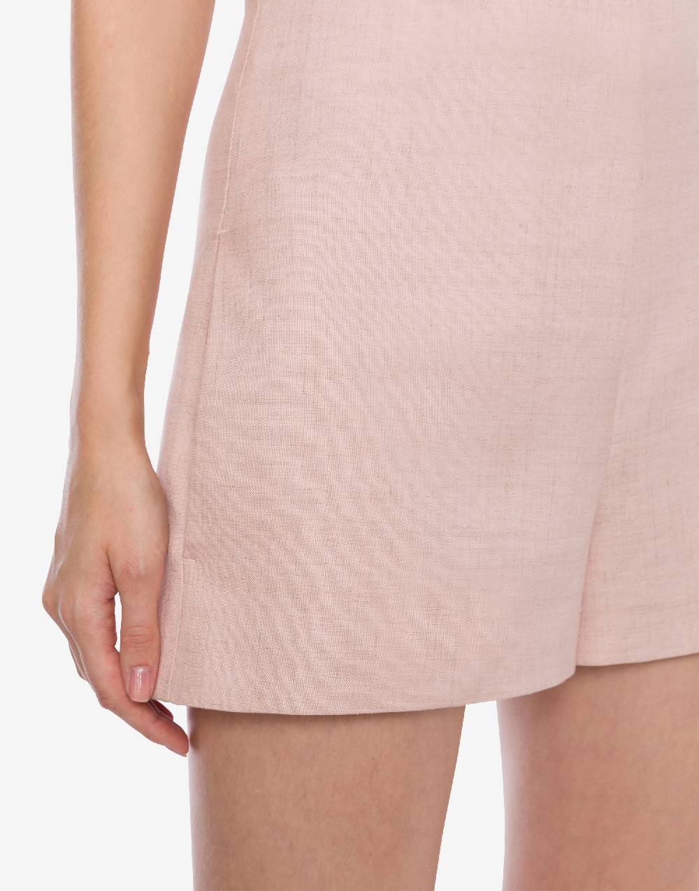 Philosophy Di Lorenzo Serafini Short in tela di misto lino Vendite Flash