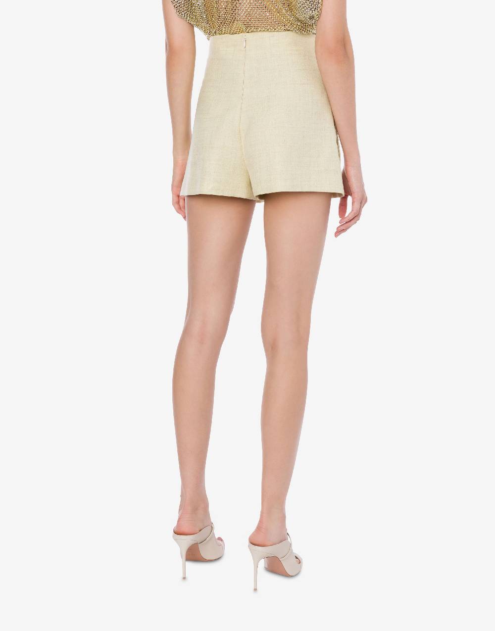 Philosophy Di Lorenzo Serafini Short in tela di misto lino Negozio