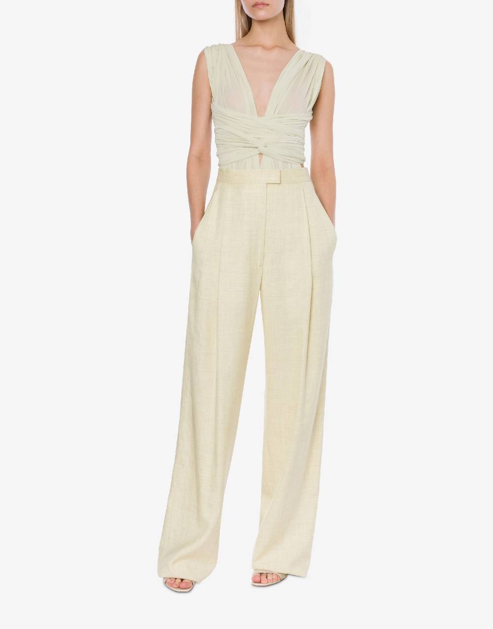 Philosophy Di Lorenzo Serafini Pantalone in tela di misto lino In Saldo