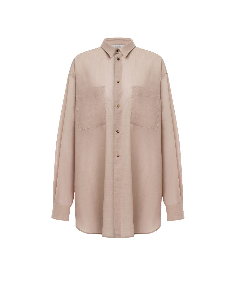 Philosophy Di Lorenzo Serafini Camicia oversize in voile di lana Spedizione Gratuita