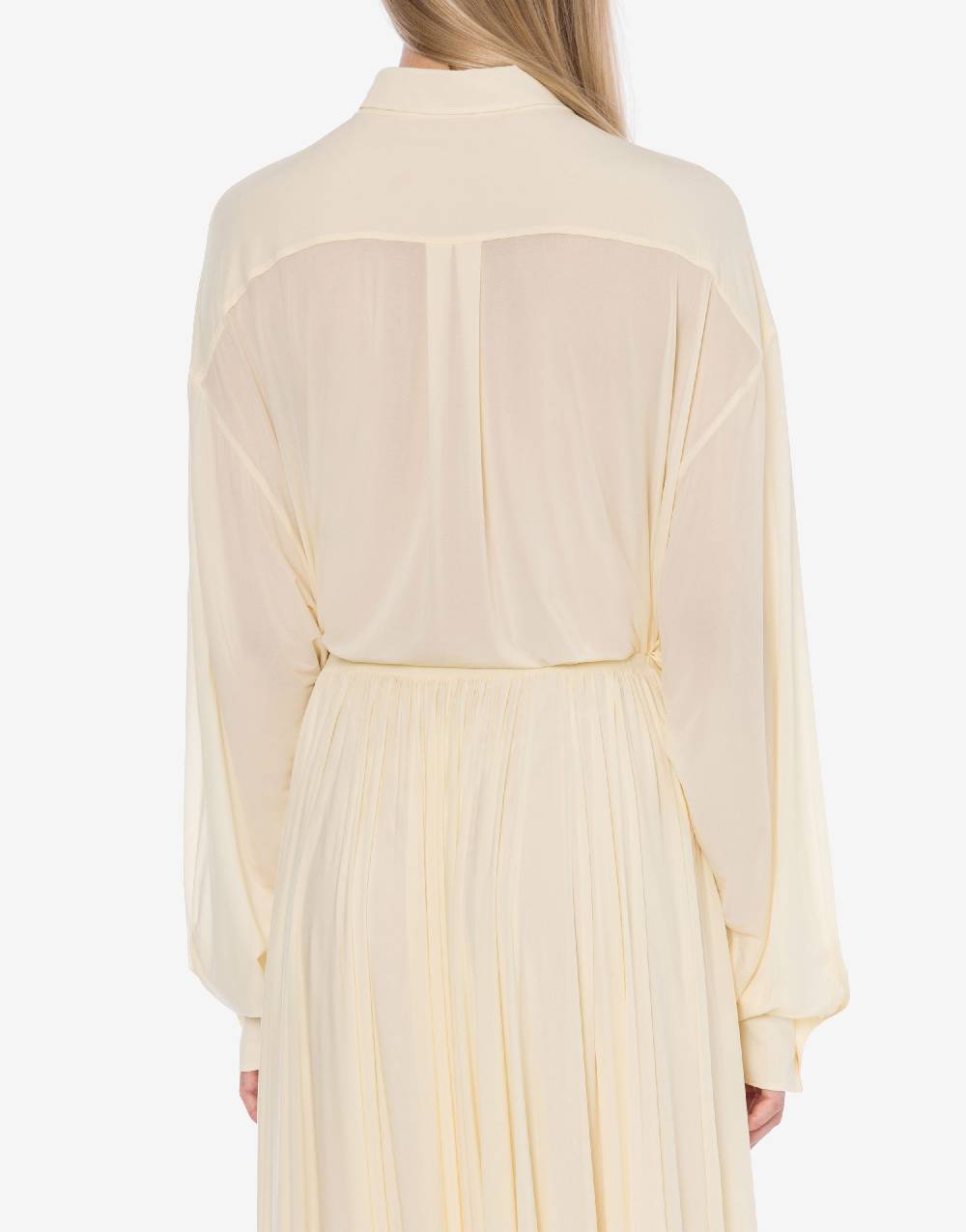 Philosophy Di Lorenzo Serafini Camicia oversize in jersey stretch Pezzi Unici