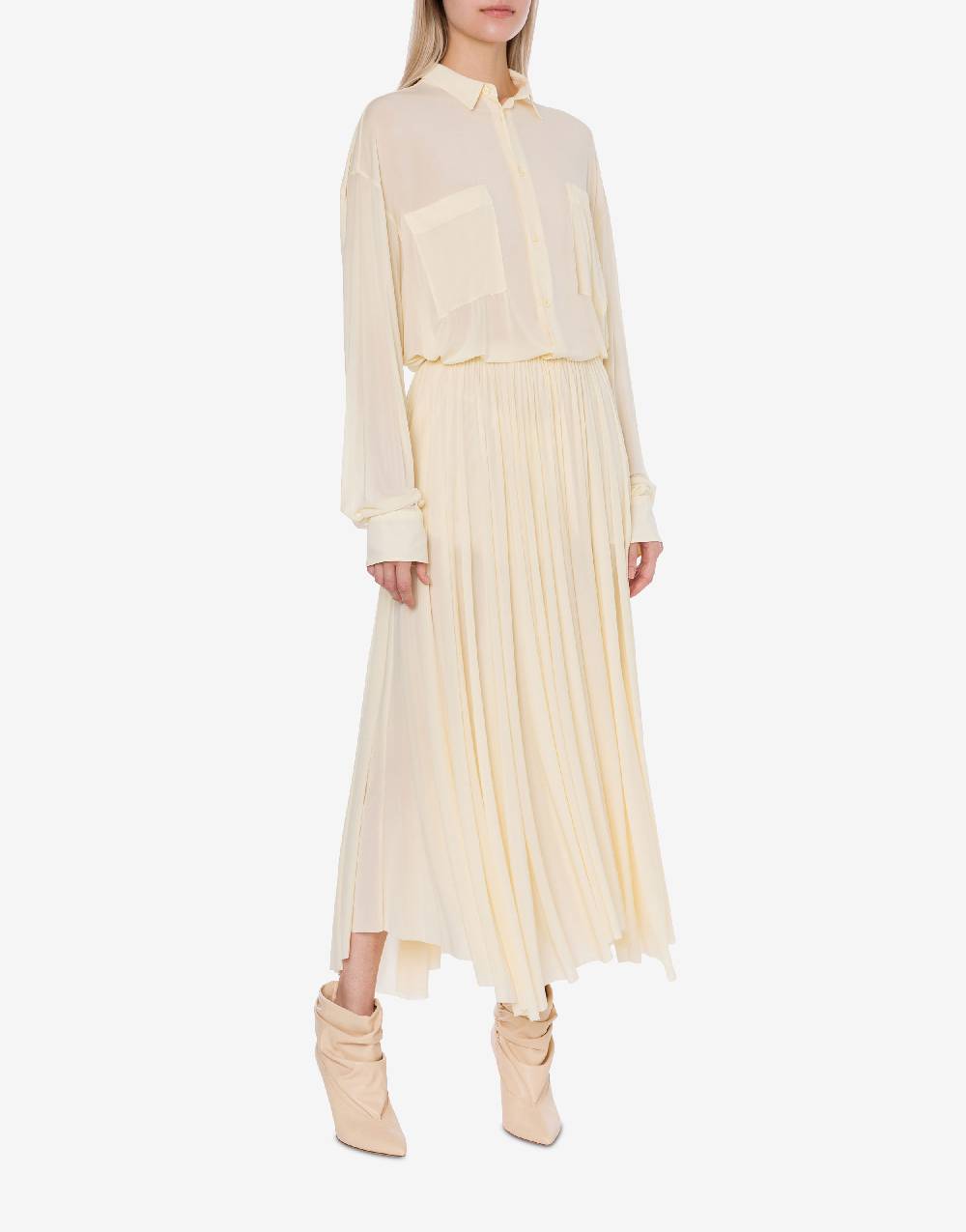 Philosophy Di Lorenzo Serafini Camicia oversize in jersey stretch Pezzi Unici
