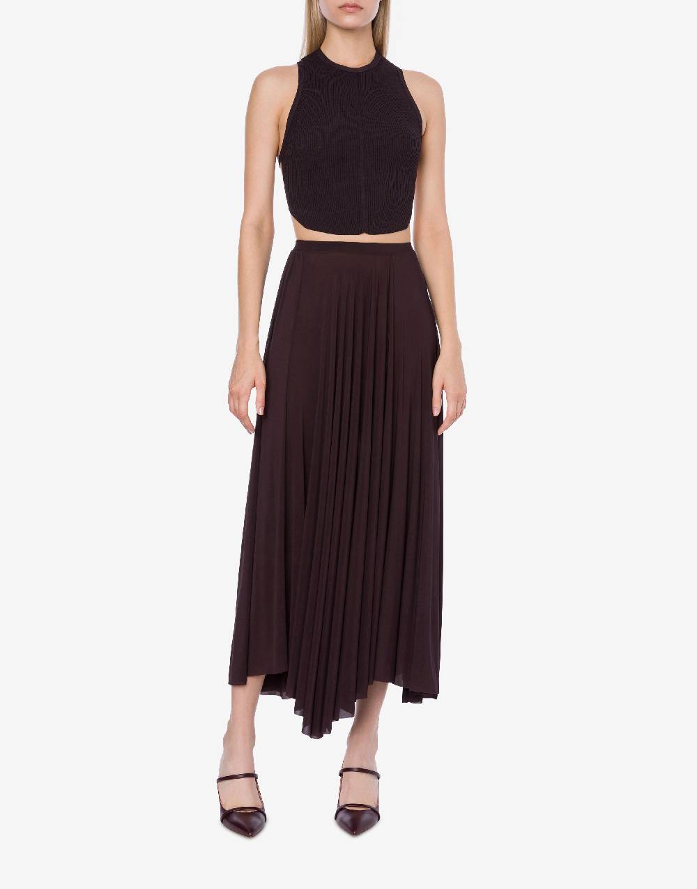 Philosophy Di Lorenzo Serafini Gonna longuette in jersey stretch Negozi Online