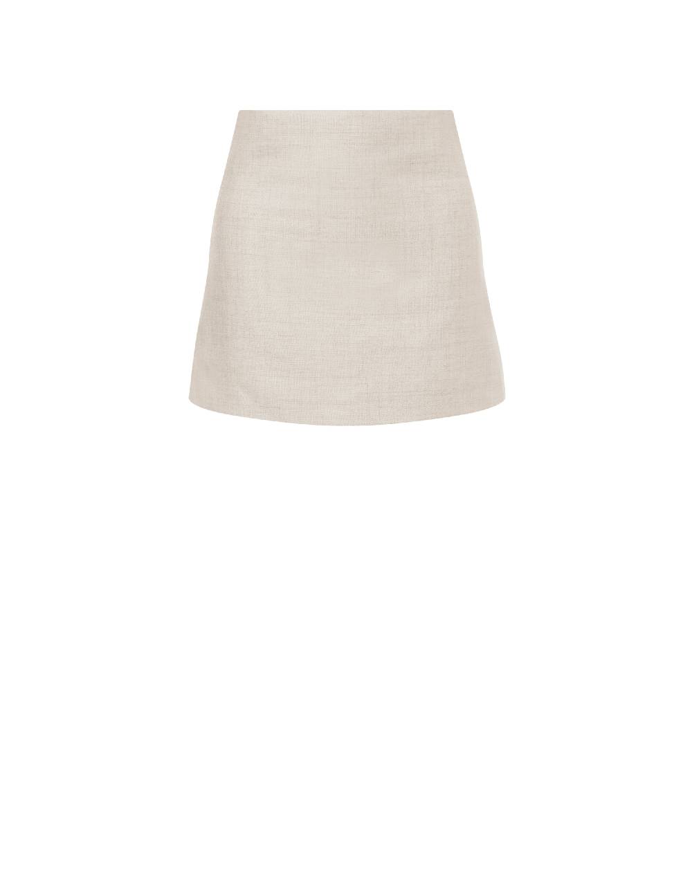 Philosophy Di Lorenzo Serafini Minigonna in tela misto lino Shopping Online