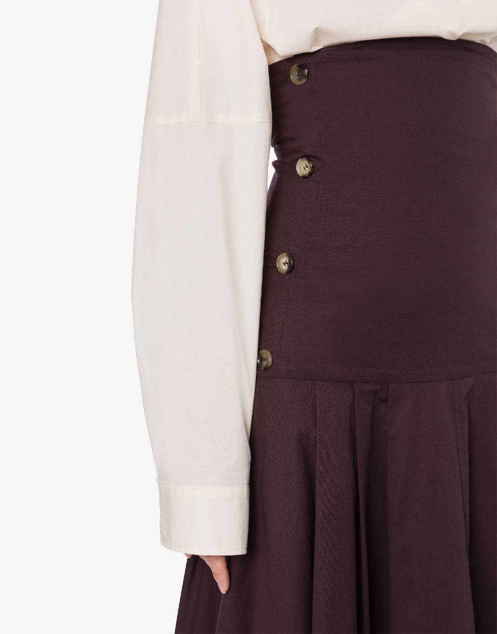Philosophy Di Lorenzo Serafini Gonna longuette in cotone stretch Prezzo Ridotto