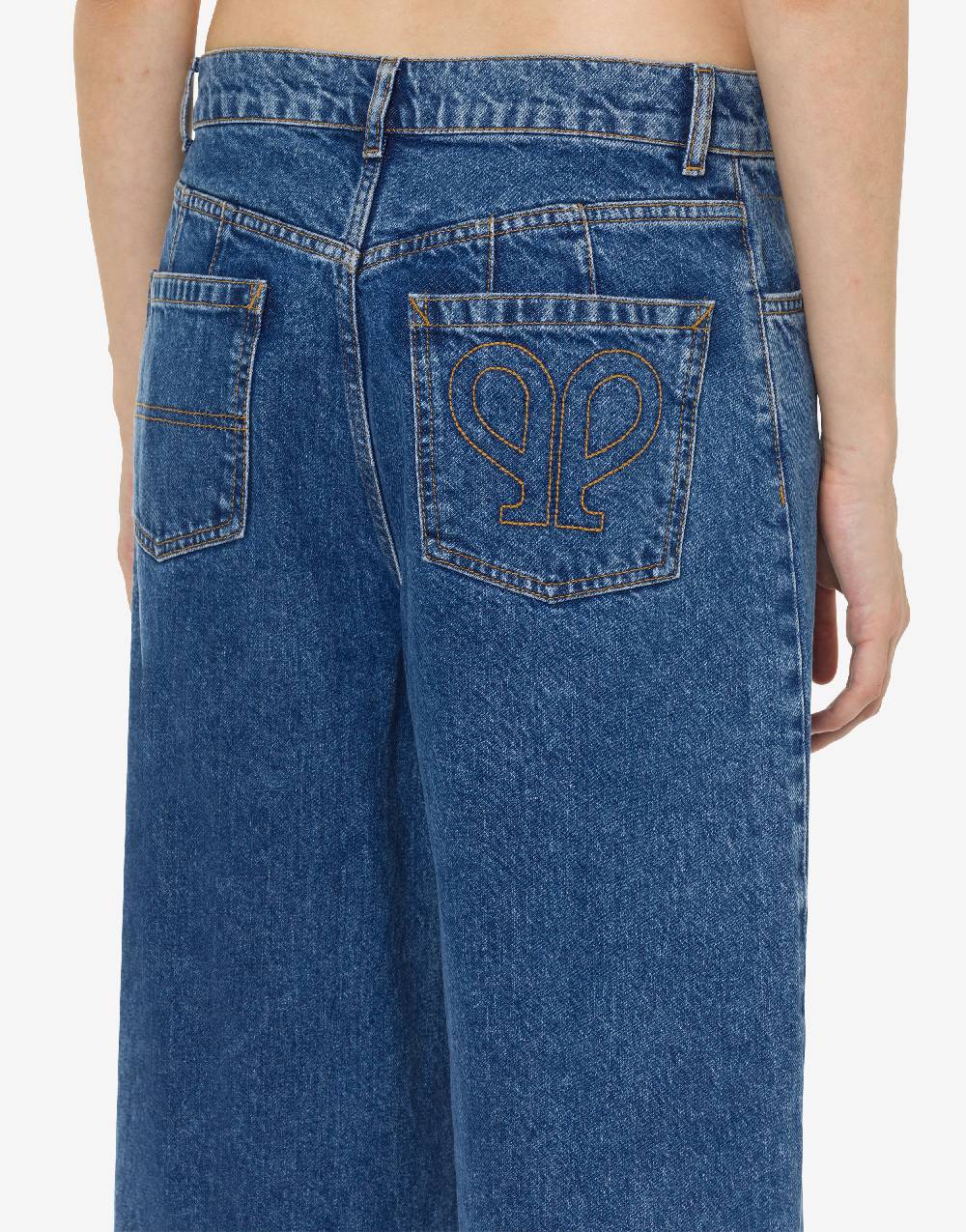 Philosophy Di Lorenzo Serafini Pantalone oversize in denim Novità