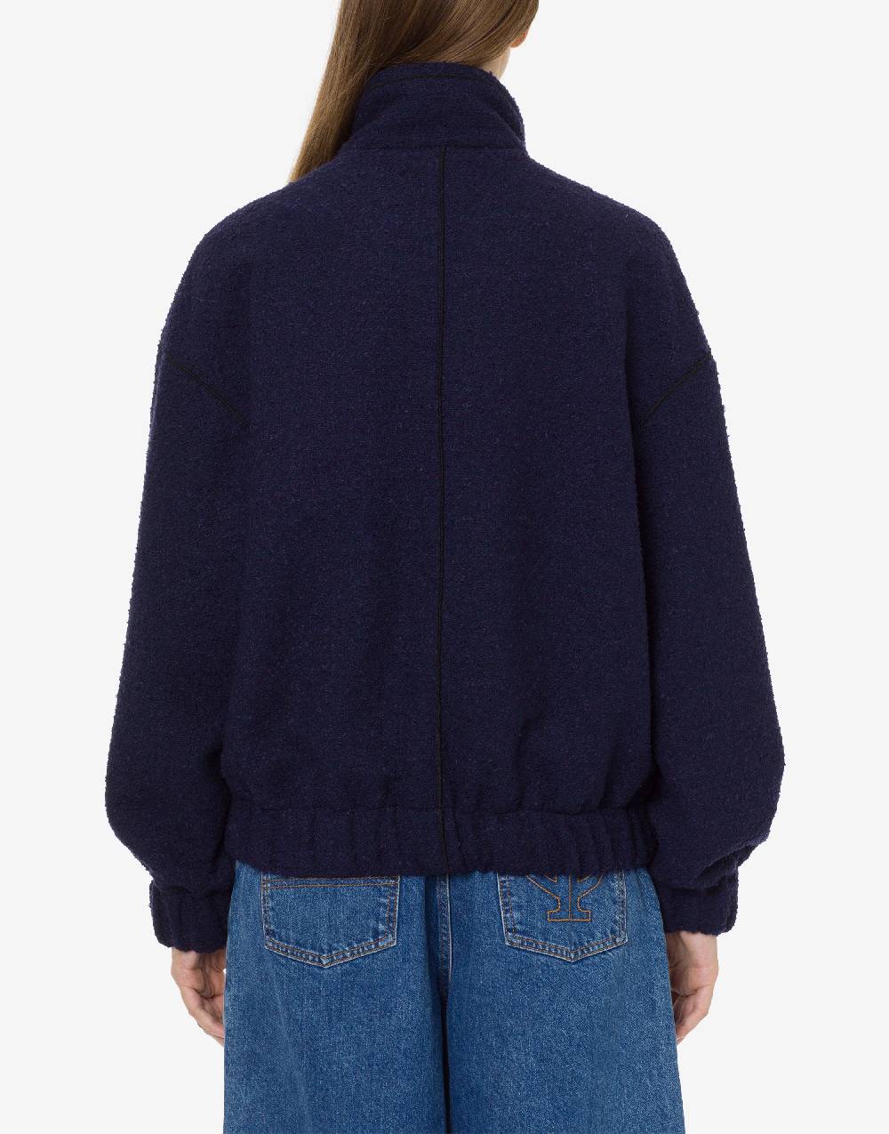Philosophy Di Lorenzo Serafini Bomber in stuoia bouclé Sconto