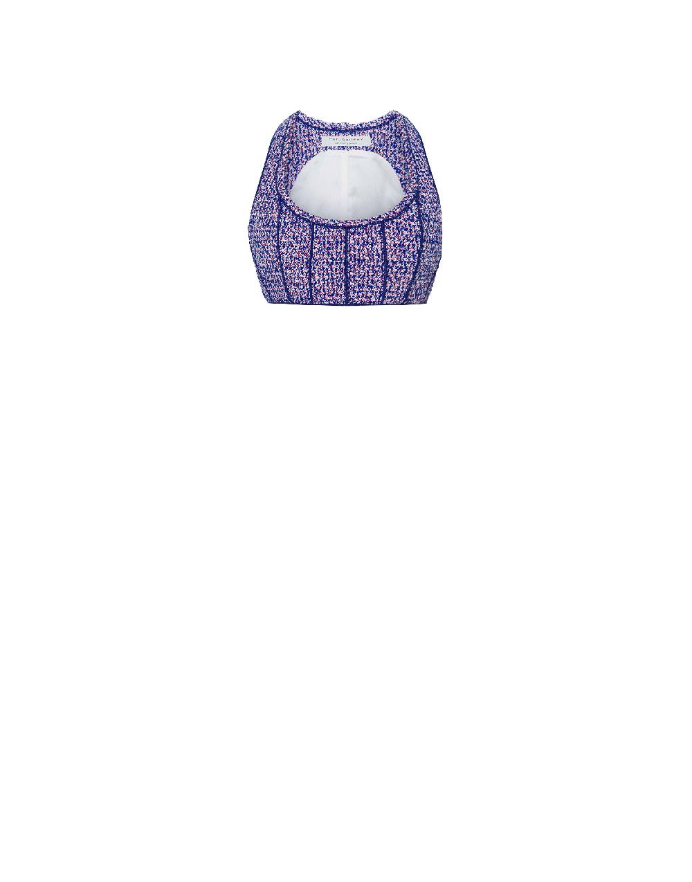 Philosophy Di Lorenzo Serafini Micro top in stuoia bouclé Economico