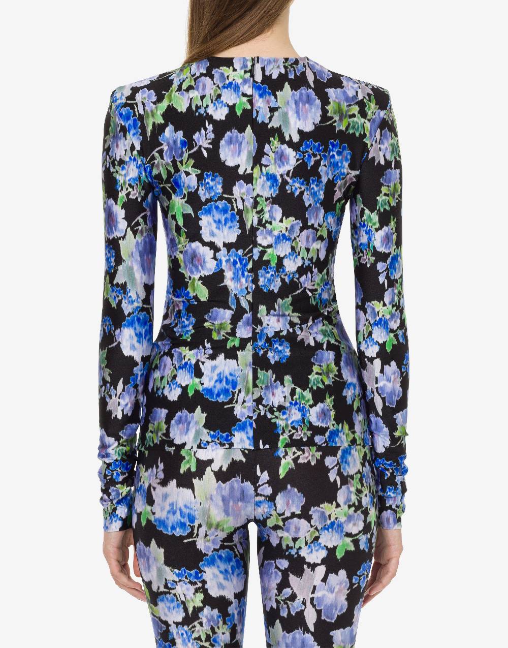 Philosophy Di Lorenzo Serafini Top in lycra con stampa fiori In Vendita