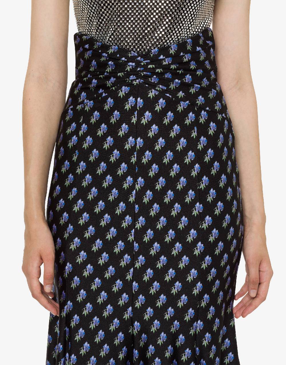Philosophy Di Lorenzo Serafini Gonna in lycra con micro stampa fiori Negozio