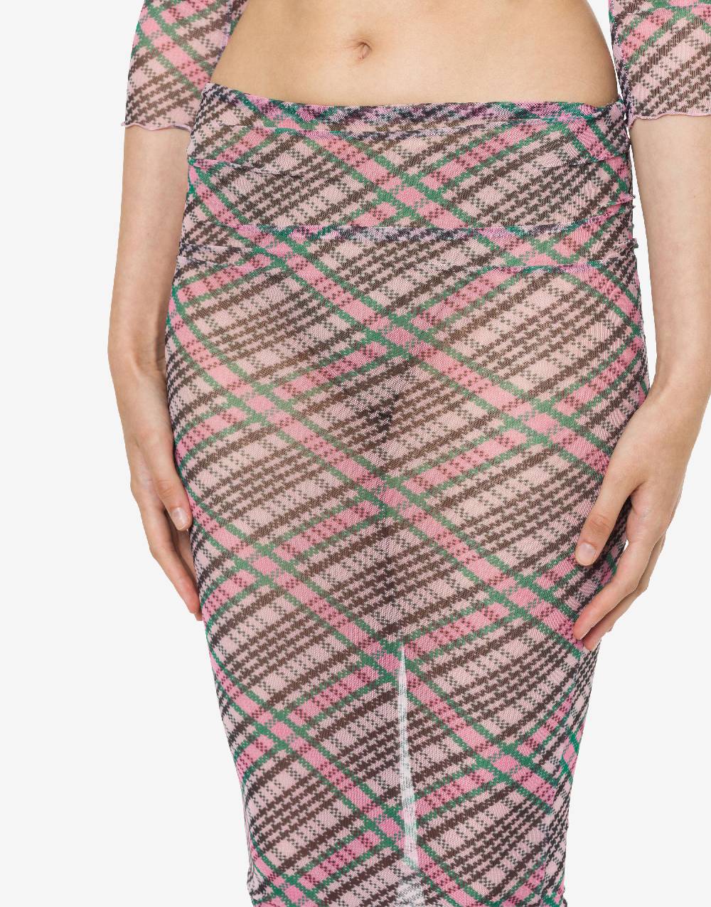 Philosophy Di Lorenzo Serafini Gonna beachwear in tulle Check 2025