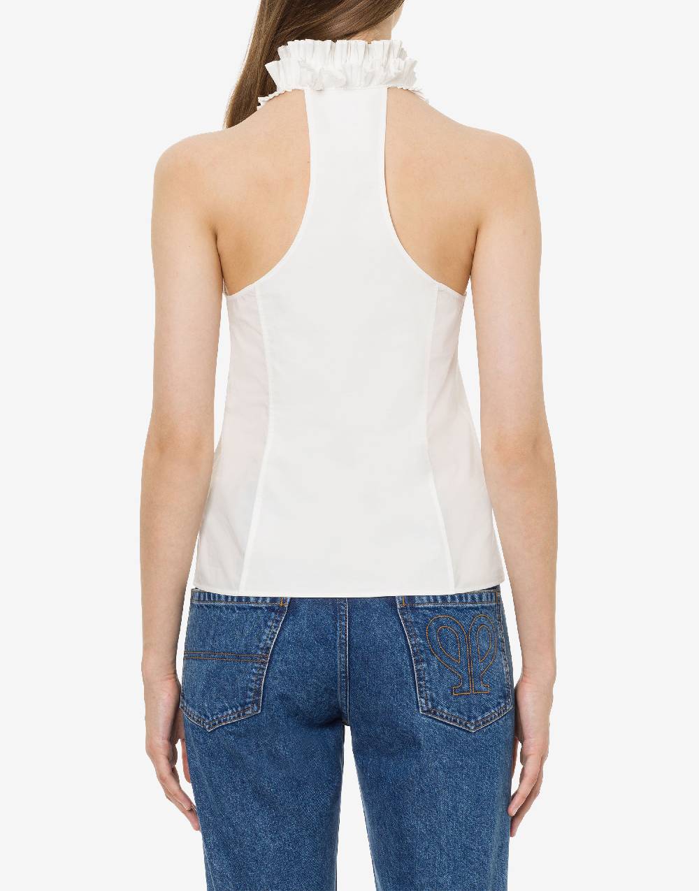 Philosophy Di Lorenzo Serafini Top in popeline con plastron Italy