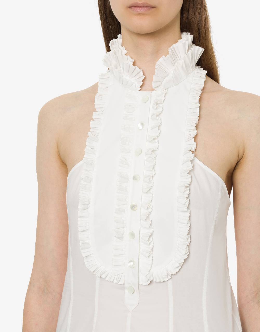 Philosophy Di Lorenzo Serafini Top in popeline con plastron Italy