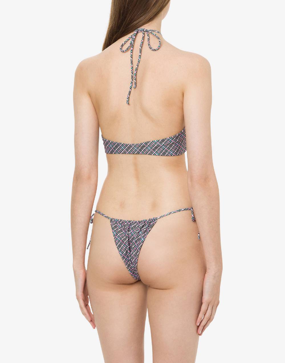 Philosophy Di Lorenzo Serafini Bikini con stampa Check Spedizione Gratuita