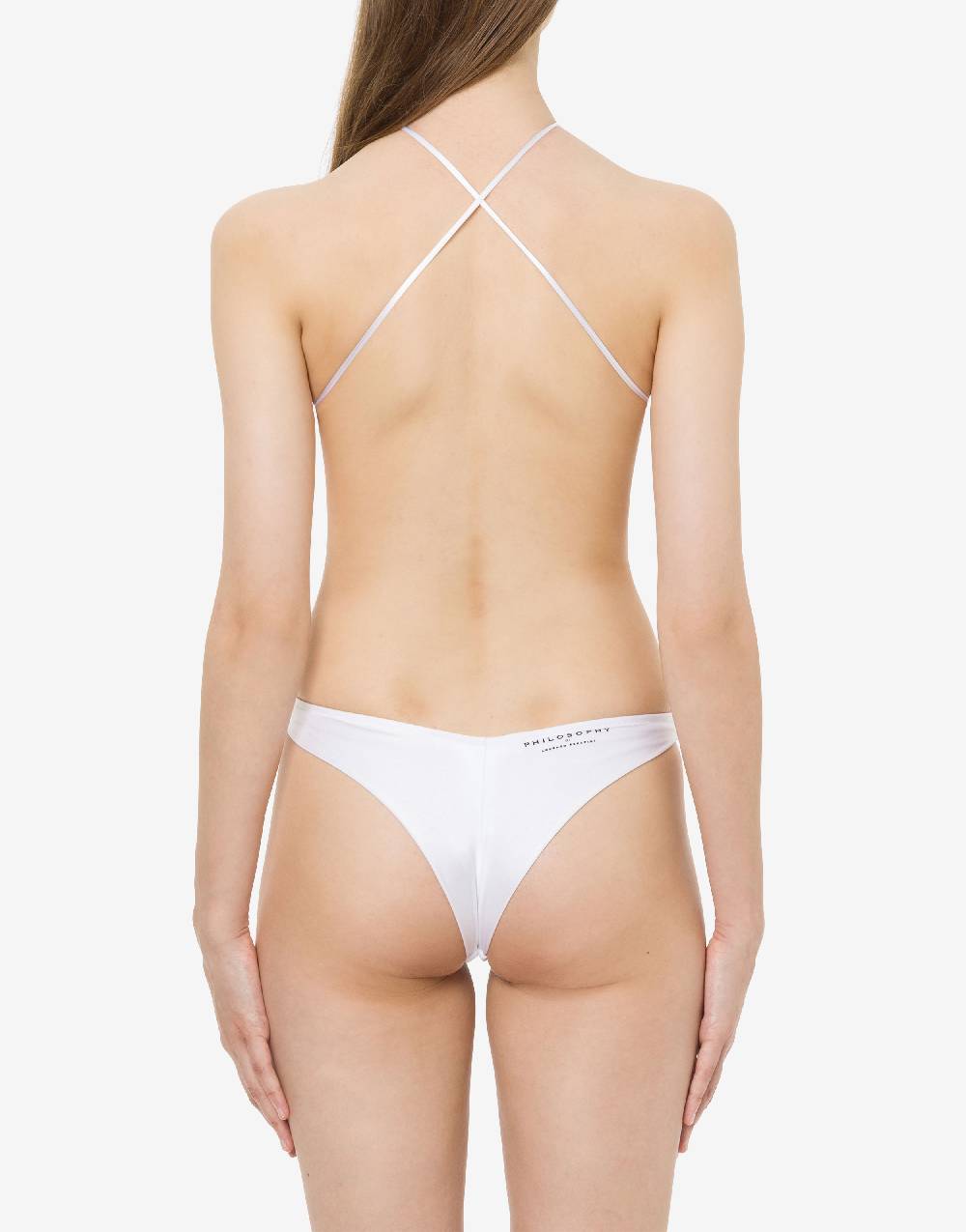 Philosophy Di Lorenzo Serafini Trikini con spilla bijoux fiore Pezzi Unici
