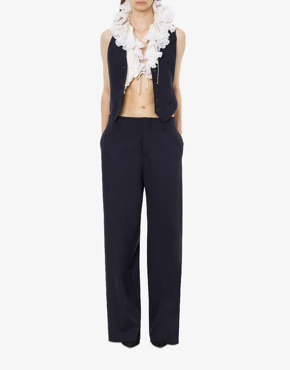 Philosophy Di Lorenzo Serafini Gilet in lana leggera stretch Promozione Limitata