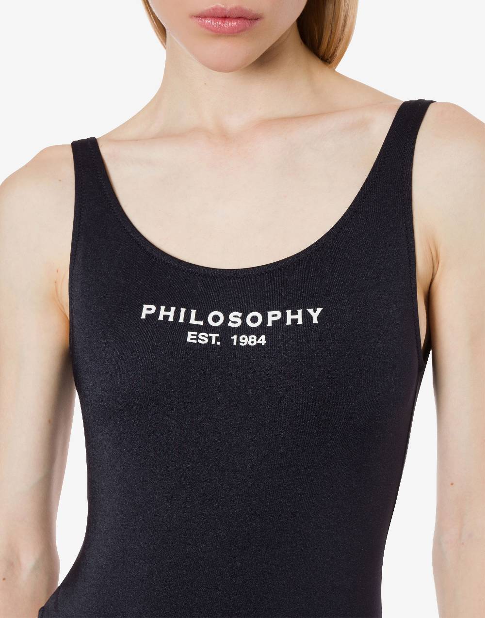 Philosophy Di Lorenzo Serafini Costume intero con stampa logo Sostegno trimestrale