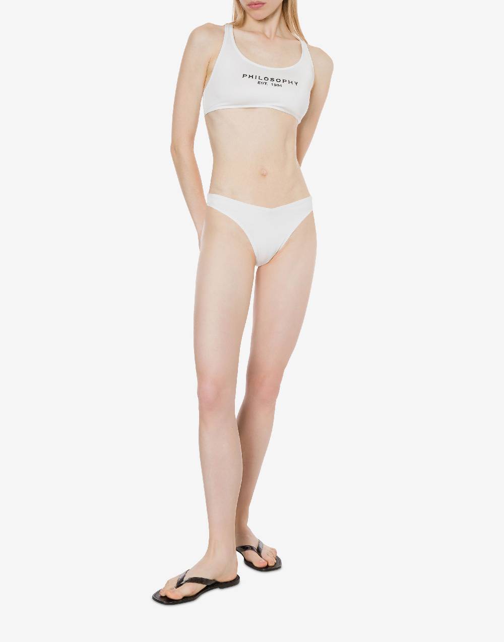Philosophy Di Lorenzo Serafini Bikini con stampa logo Presa
