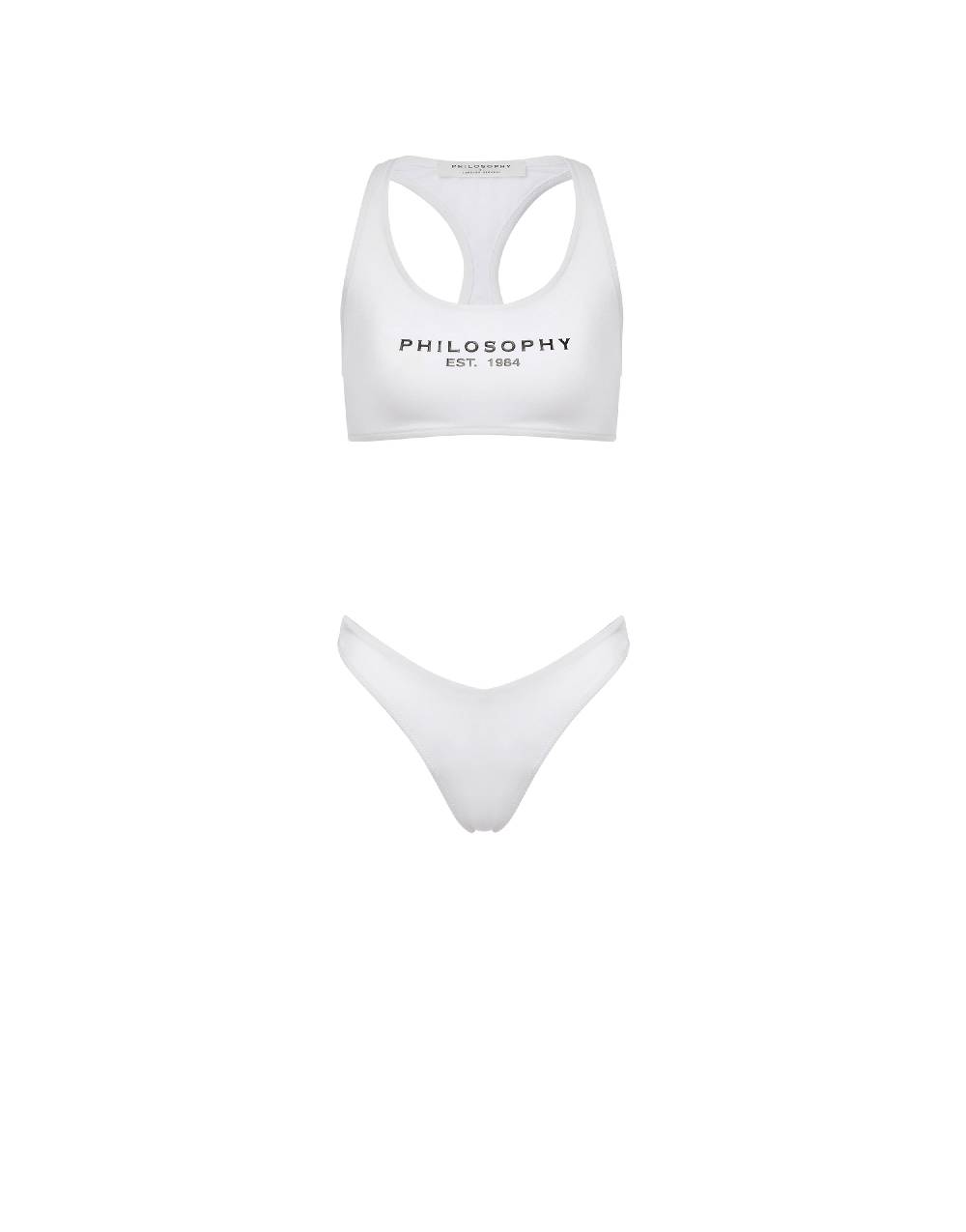 Philosophy Di Lorenzo Serafini Bikini con stampa logo Presa