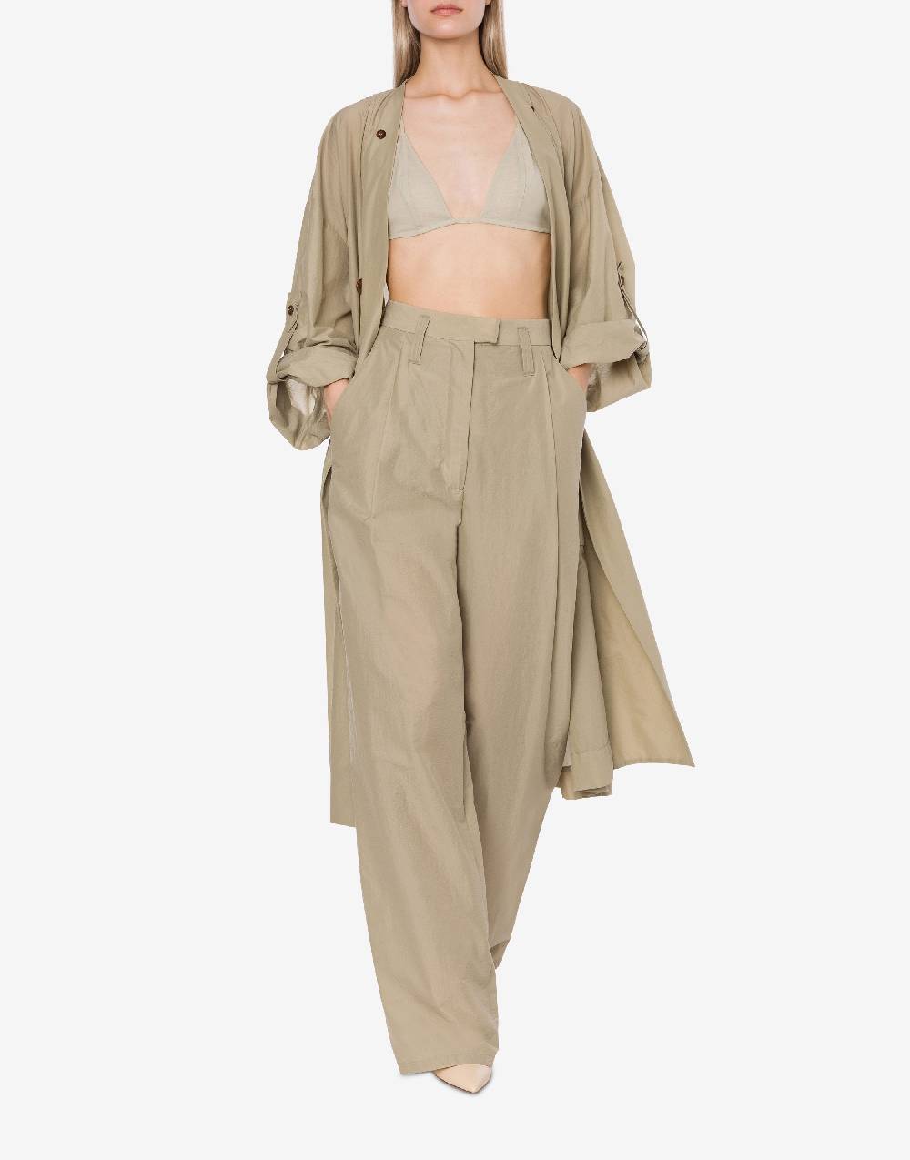 Philosophy Di Lorenzo Serafini Pantalone a vita bassa in nylon In Vendita