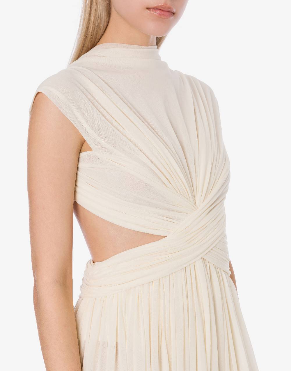 Philosophy Di Lorenzo Serafini Abito lungo in tulle stretch Saldi