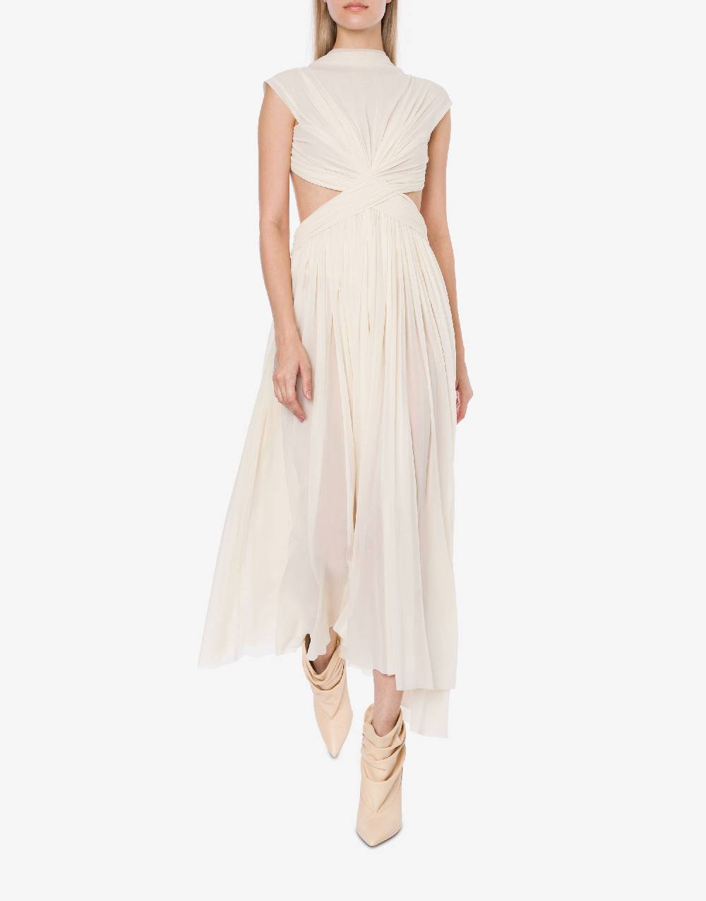 Philosophy Di Lorenzo Serafini Abito lungo in tulle stretch Saldi