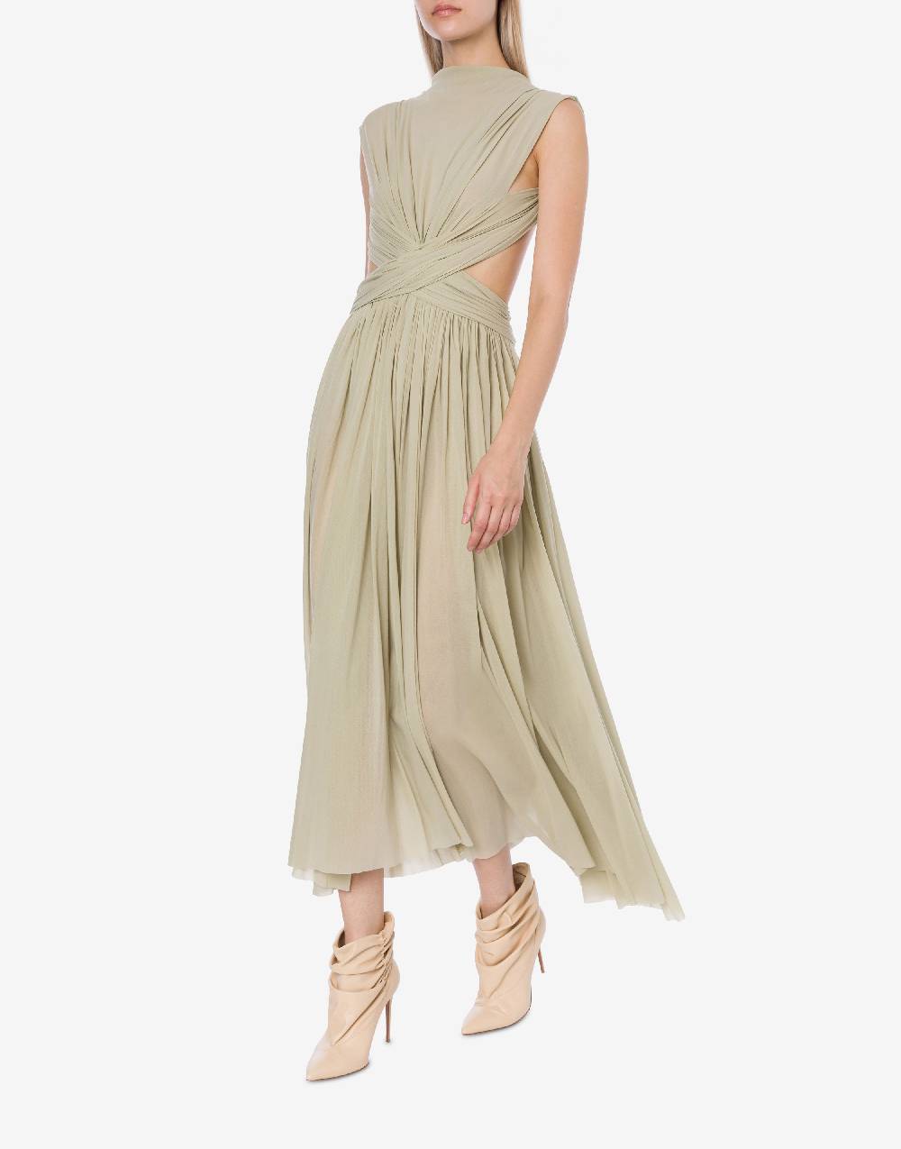 Philosophy Di Lorenzo Serafini Abito lungo in tulle stretch Offerte