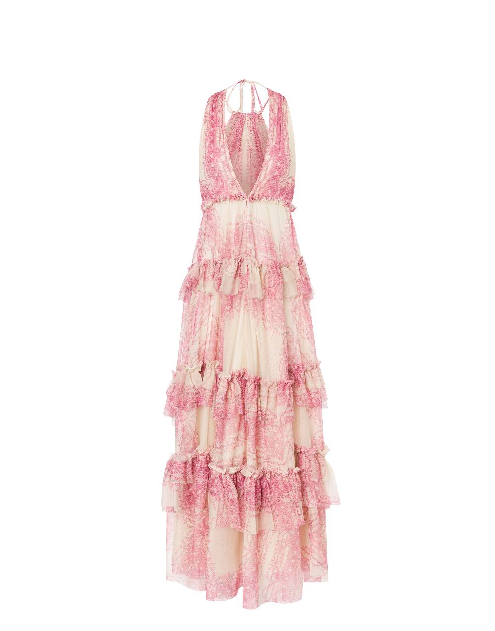 Philosophy Di Lorenzo Serafini Abito a balze in tulle stampato Moda