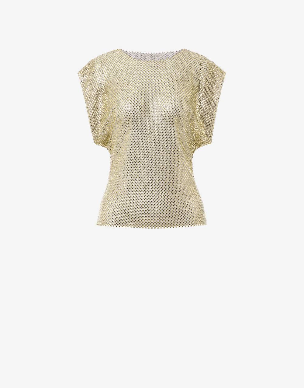 Philosophy Di Lorenzo Serafini Top in rete con strass