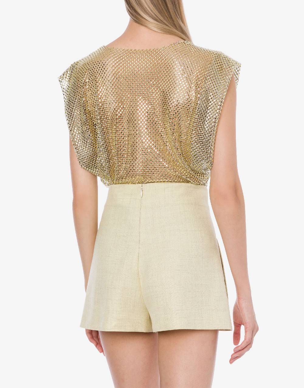 Philosophy Di Lorenzo Serafini Top in rete con strass 2025