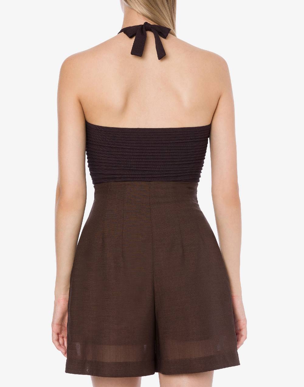Philosophy Di Lorenzo Serafini Top stretch con piercing Negozi Online