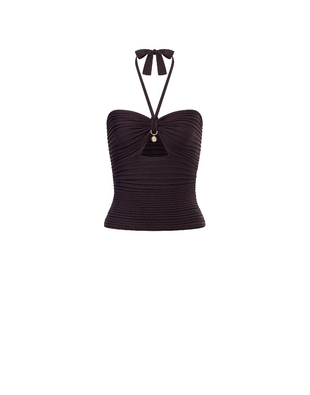 Philosophy Di Lorenzo Serafini Top stretch con piercing Negozi Online