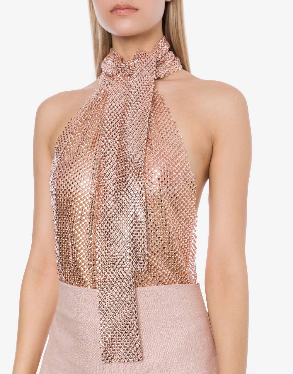Philosophy Di Lorenzo Serafini Top in rete strass Sottocosto