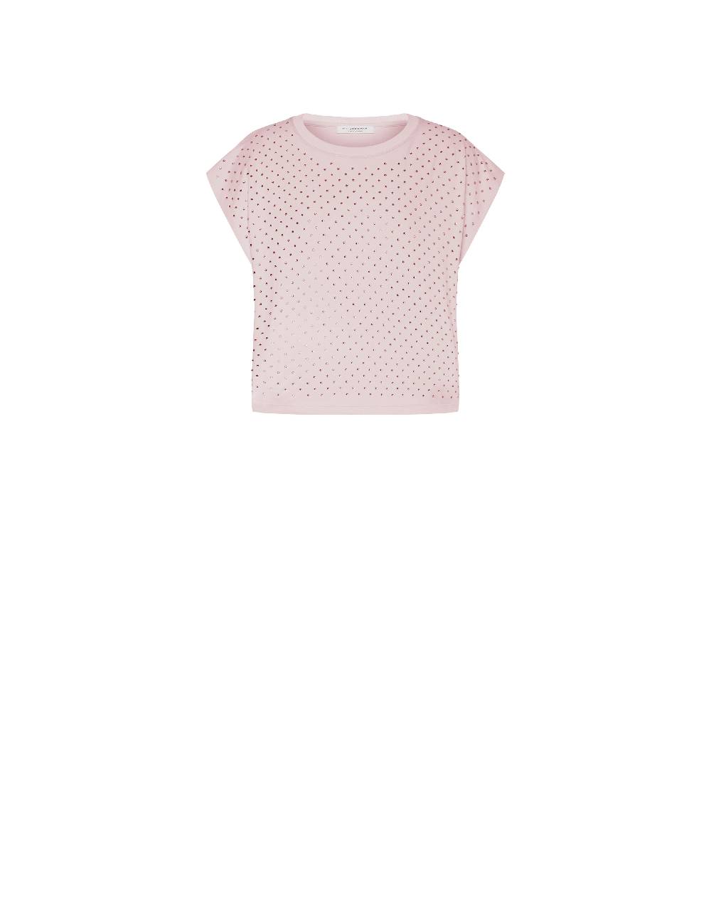 Philosophy Di Lorenzo Serafini T-shirt in jersey con strass Prezzo Ridotto
