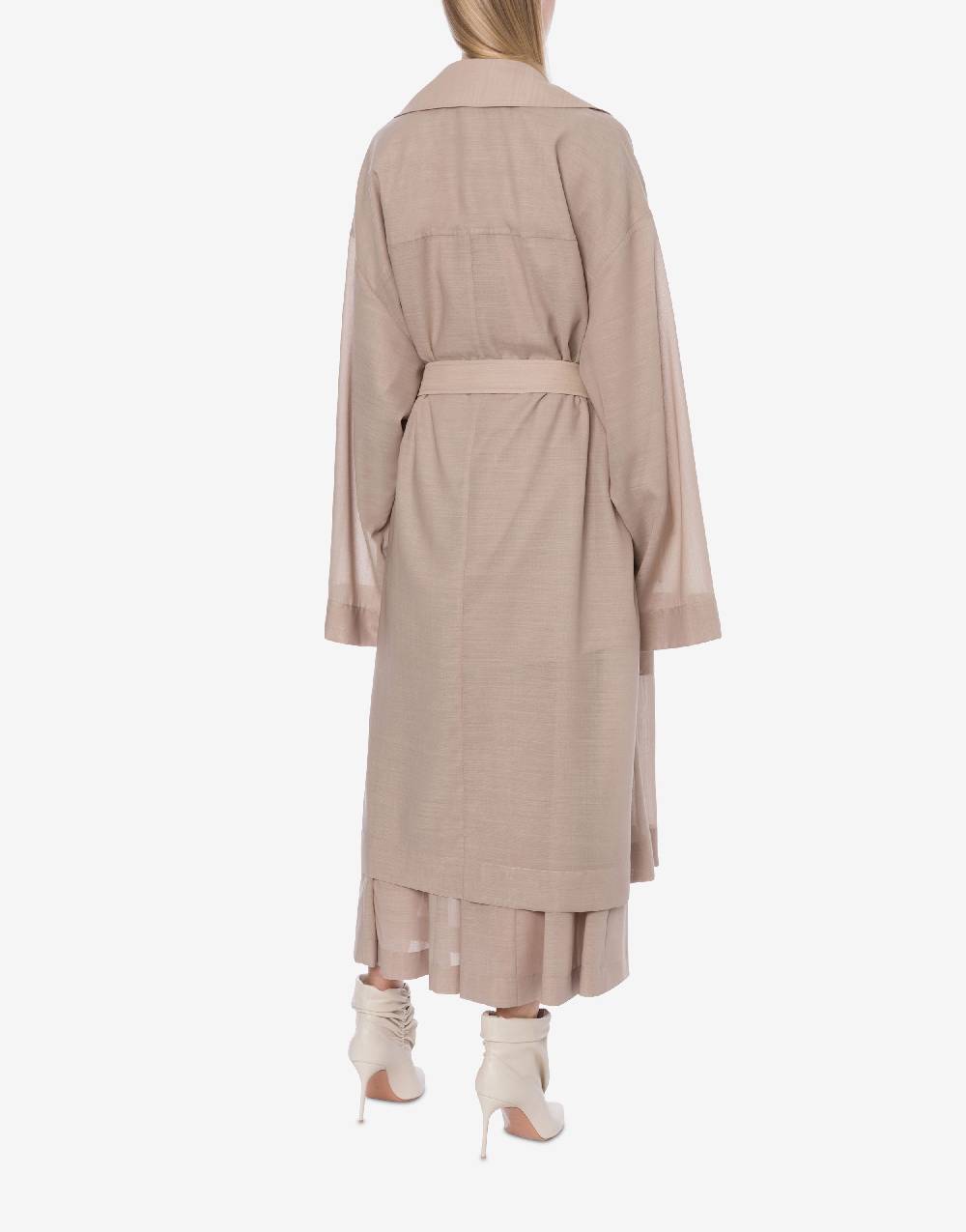 Philosophy Di Lorenzo Serafini Trench in voile di lana Presa