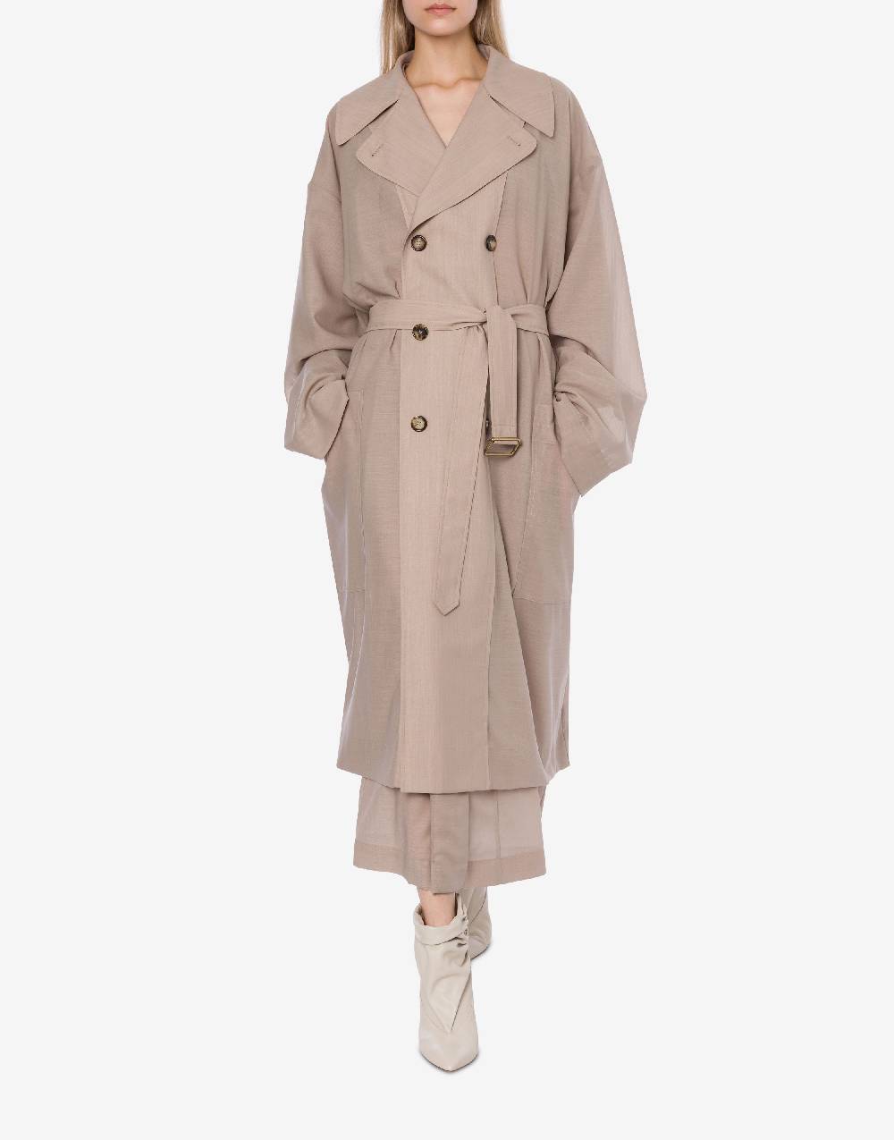 Philosophy Di Lorenzo Serafini Trench in voile di lana Presa