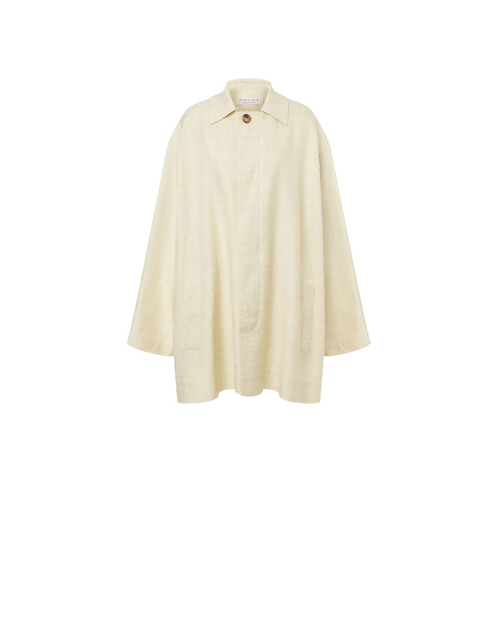 Philosophy Di Lorenzo Serafini Cappotto leggero in tela di misto lino Offerta