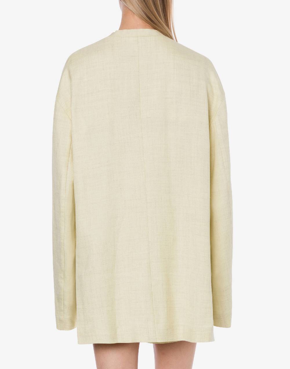 Philosophy Di Lorenzo Serafini Giacca oversize in tela misto lino Online