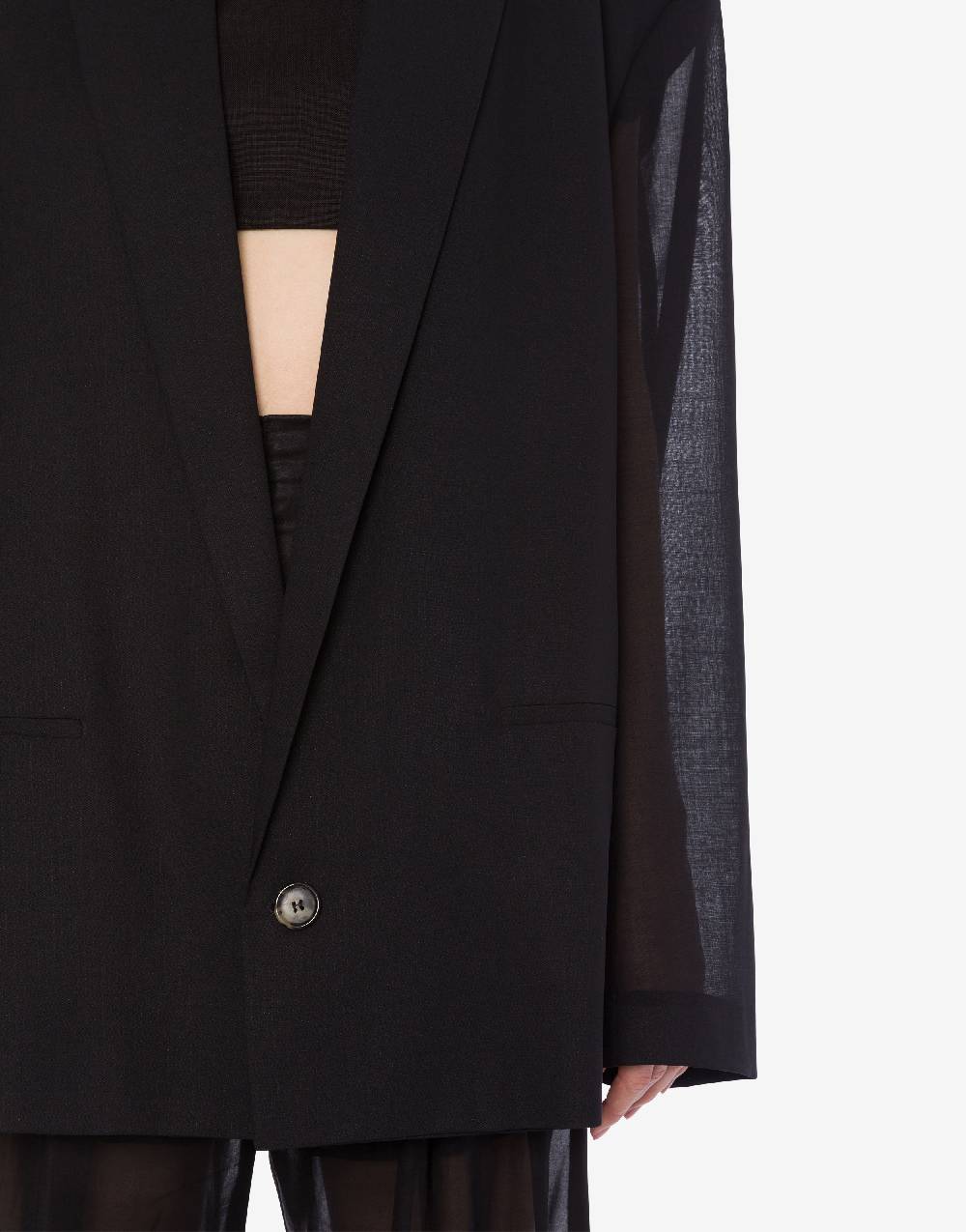 Philosophy Di Lorenzo Serafini Giacca oversize in voile di lana In Vendita