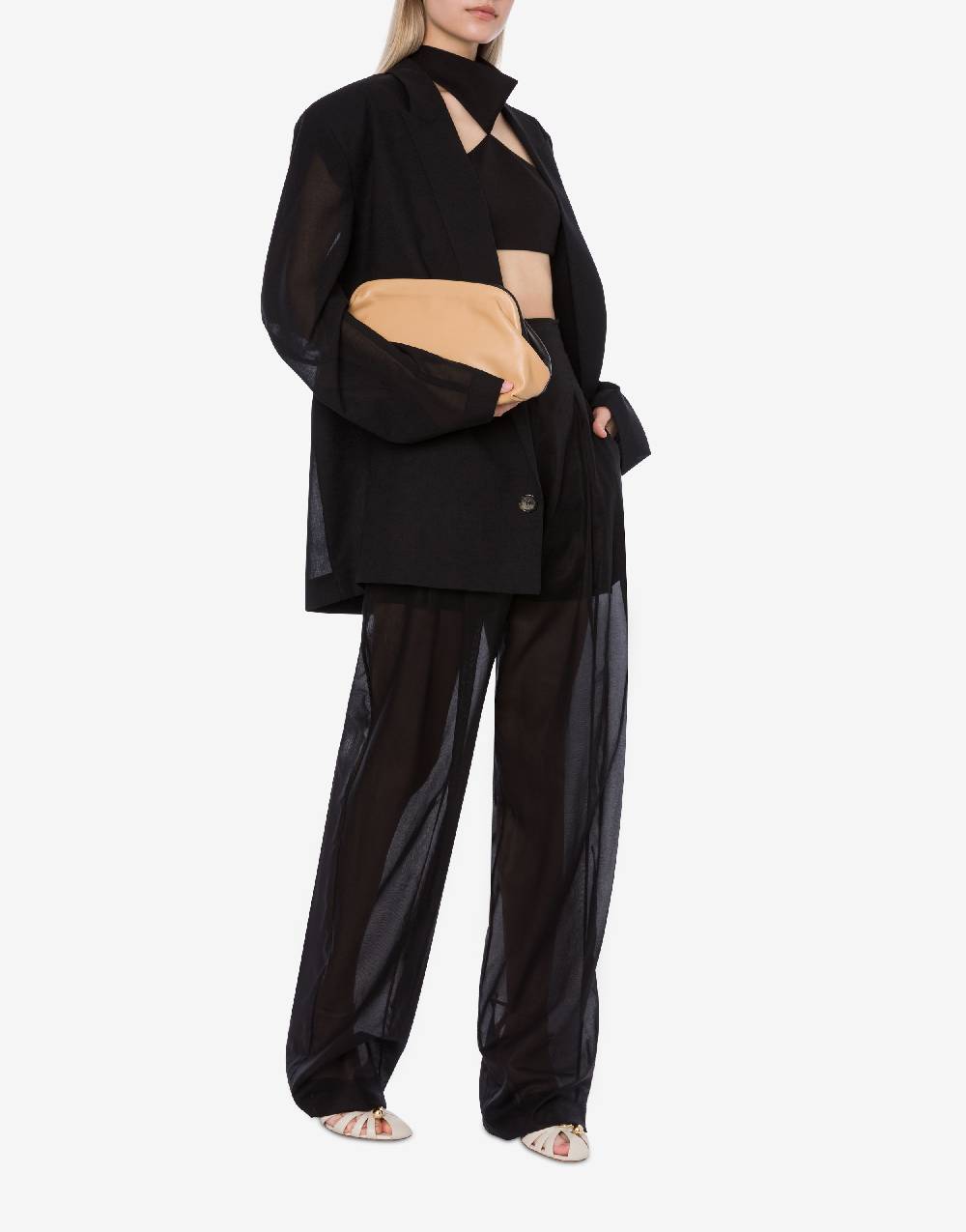 Philosophy Di Lorenzo Serafini Giacca oversize in voile di lana In Vendita
