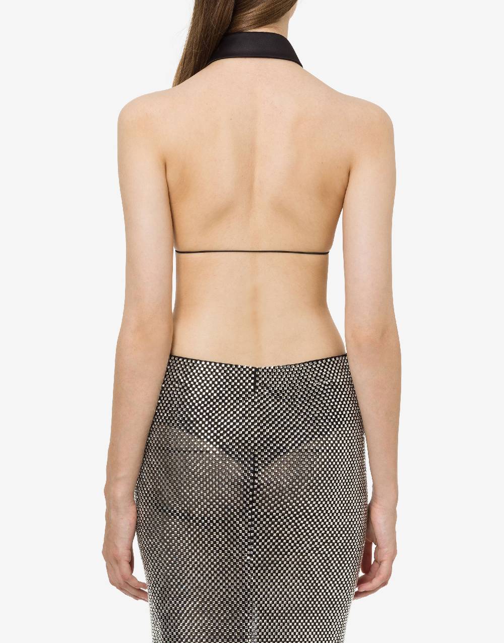Philosophy Di Lorenzo Serafini Top crop in duchesse Vendite stagionali