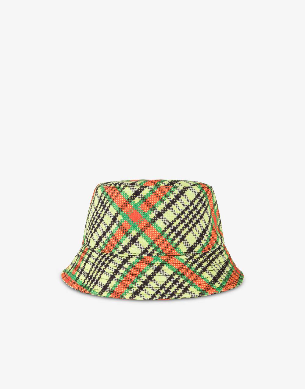 Philosophy Di Lorenzo Serafini Cappello beachwear con stampa Check Latest fashion