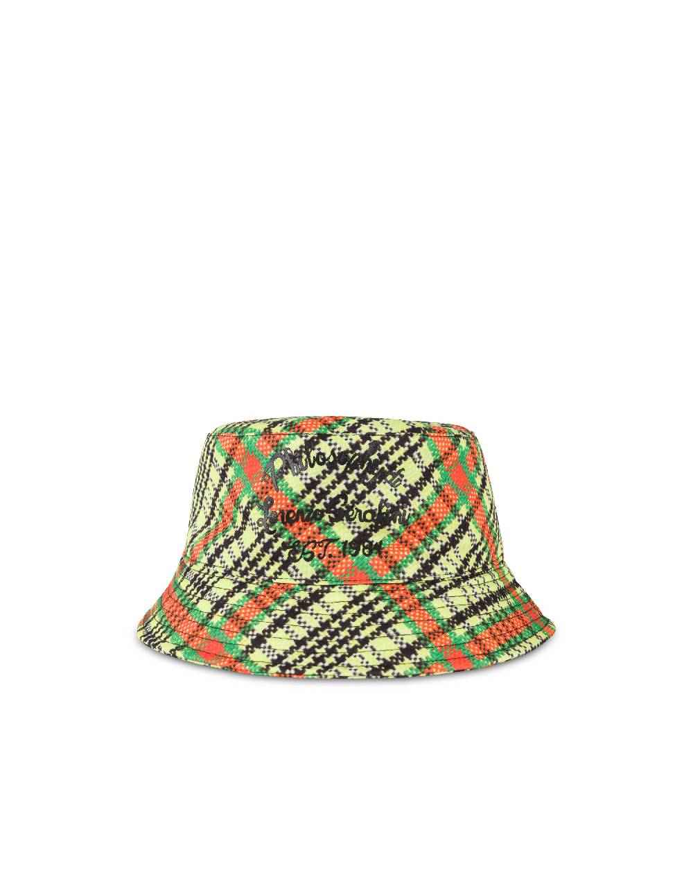 Philosophy Di Lorenzo Serafini Cappello beachwear con stampa Check Latest fashion
